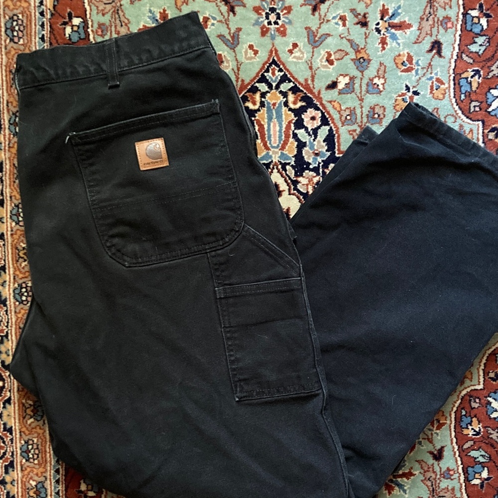 Black Carhartt Dungaree Fit